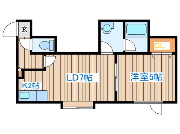 エスペランサの物件間取画像